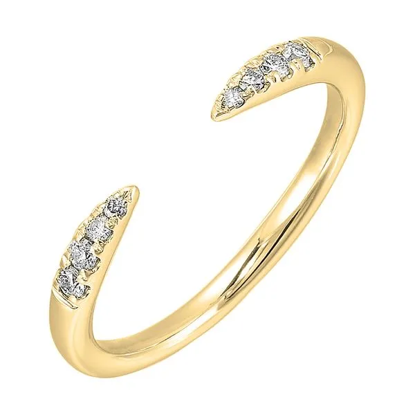 14Kt Yellow Gold Diamond 1/10Ctw Ring Woelk's House of Diamonds Russell, KS