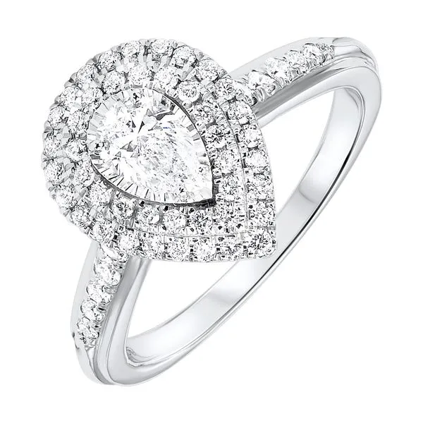 14Kt White Gold Diamond 3/4Ctw Ring Pfaff Jewelers Grandville, MI