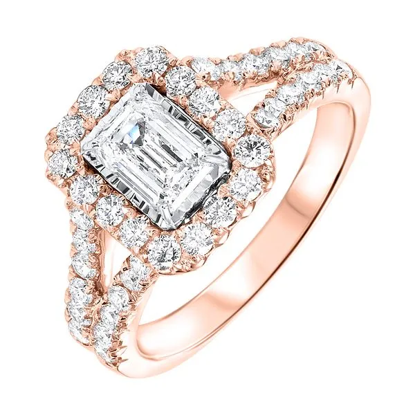 14Kt Rose Gold Diamond 1 1/2Ctw Ring Pfaff Jewelers Grandville, MI