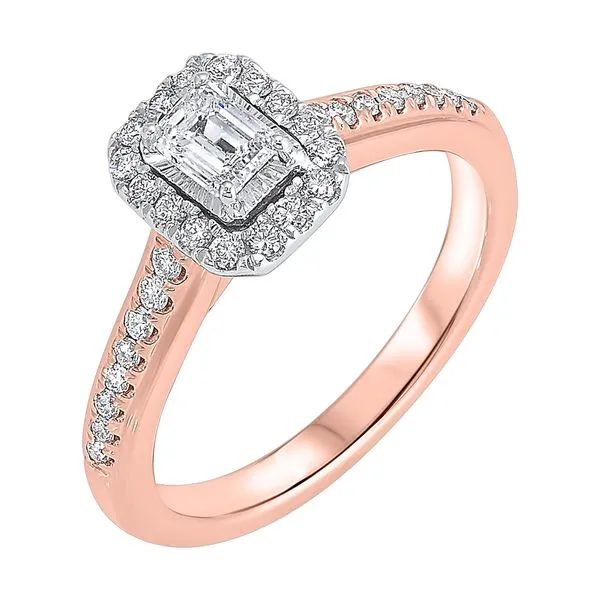 14Kt White Rose Gold Diamond 5/8Ctw Ring Pfaff Jewelers Grandville, MI