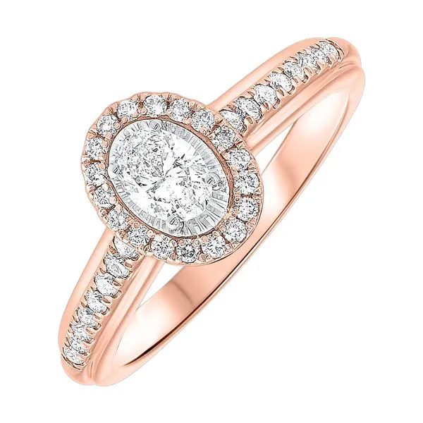 14Kt Rose Gold Diamond 1/2Ctw Ring Pfaff Jewelers Grandville, MI
