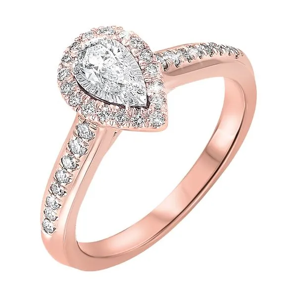 14Kt Rose Gold Diamond 1/2Ctw Ring Pfaff Jewelers Grandville, MI