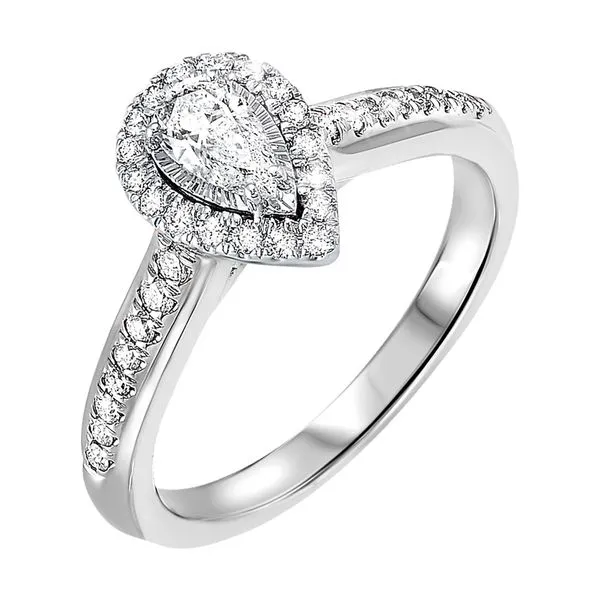 14Kt White Gold Diamond 1/2Ctw Ring Pfaff Jewelers Grandville, MI