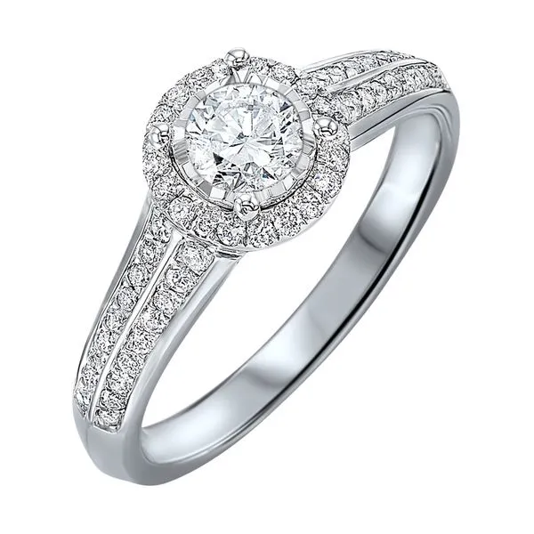 14Kt White Gold Diamond 1/2Ctw Ring Pfaff Jewelers Grandville, MI