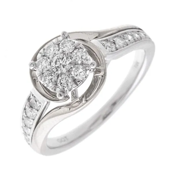 14Kt White Gold Diamond 1/2Ctw Ring Pfaff Jewelers Grandville, MI