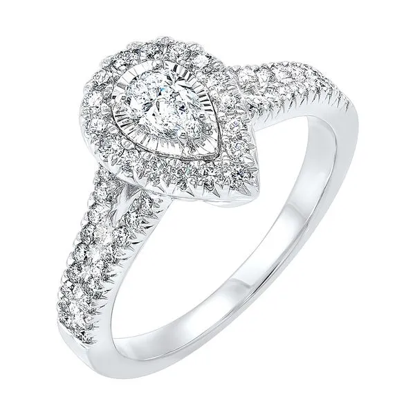 14Kt White Gold Diamond 3/4Ctw Ring Pfaff Jewelers Grandville, MI