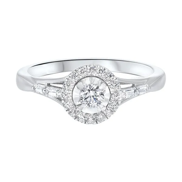 14Kt White Gold Diamond 1/3Ctw Ring Image 2 Rasmussen Jewelers Spanish Fork, UT