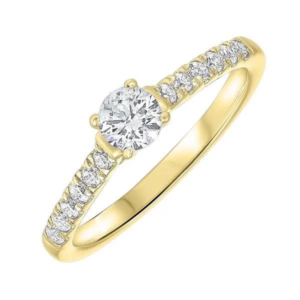 14Kt Yellow Gold Diamond 5/8Ctw Ring Pfaff Jewelers Grandville, MI