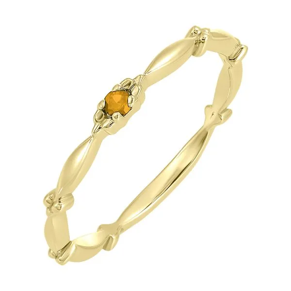 10Kt Yellow Gold & Citrine 1/20Ctw Ring Pfaff Jewelers Grandville, MI