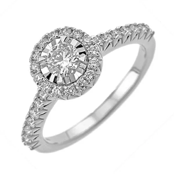 14Kt White Gold Diamond 3/4Ctw Ring Pfaff Jewelers Grandville, MI