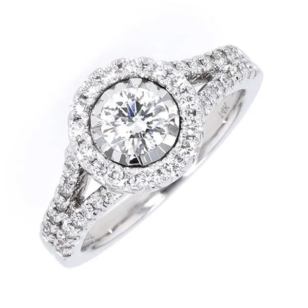 14Kt White Gold Diamond 1Ctw Ring Pfaff Jewelers Grandville, MI