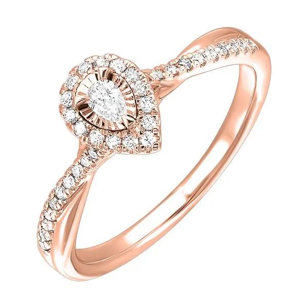 14Kt Rose Gold Diamond 1/4Ctw Ring Pfaff Jewelers Grandville, MI