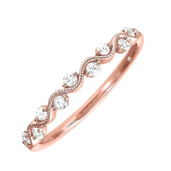 14Kt Rose Gold Diamond 1/6Ctw Ring Pfaff Jewelers Grandville, MI