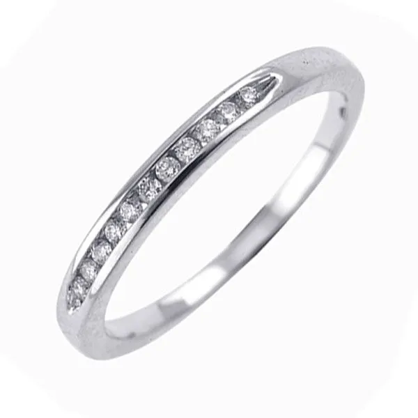 14Kt White Gold Diamond 1/10Ctw Ring Pfaff Jewelers Grandville, MI