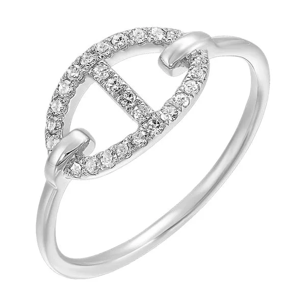 10Kt White Gold Diamond 1/6Ctw Ring Pfaff Jewelers Grandville, MI