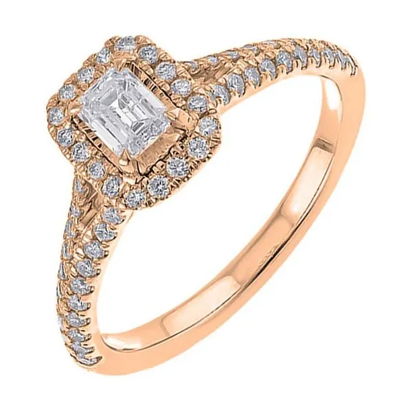 14Kt Rose Gold Diamond 3/4Ctw Ring Rasmussen Jewelers Spanish Fork, UT