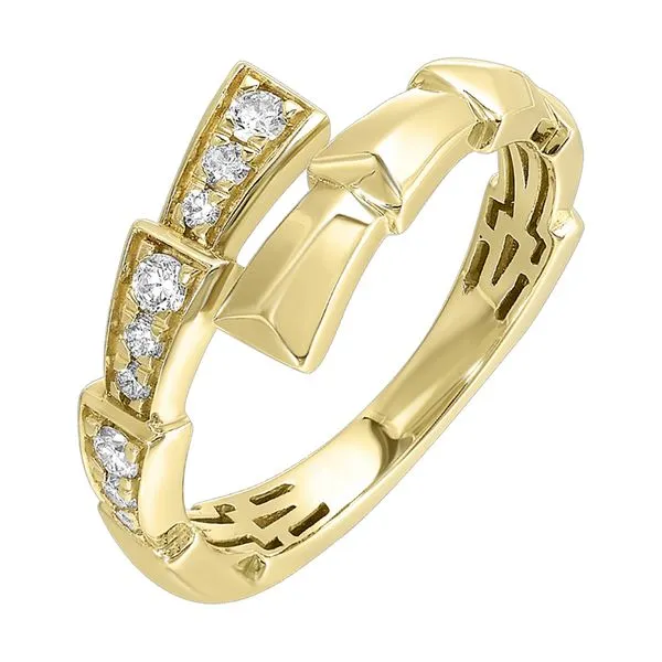 89 Facet 14Kt Yellow Gold Diamond 1/5Ctw Ring K & Co Family Jewelers Eagle, ID