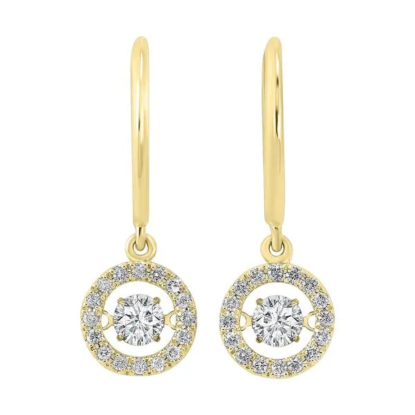 14Kt Yellow Gold Diamond 3/4Ctw Earring Pfaff Jewelers Grandville, MI