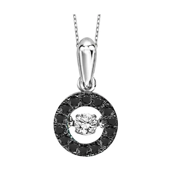 10Kt White Gold Diamond 1/5Ctw Pendant Castle Couture Fine Jewelry Manalapan, NJ