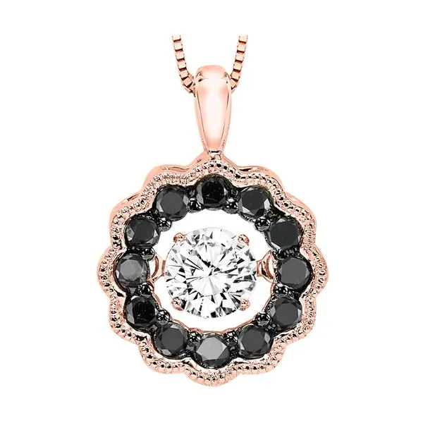 14Kt Rose Gold Diamond 3/8Ctw Pendant K & Co Family Jewelers Eagle, ID