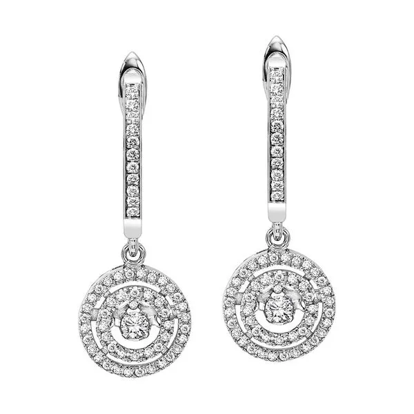 14Kt White Gold Diamond 1/2Ctw Earring Pfaff Jewelers Grandville, MI