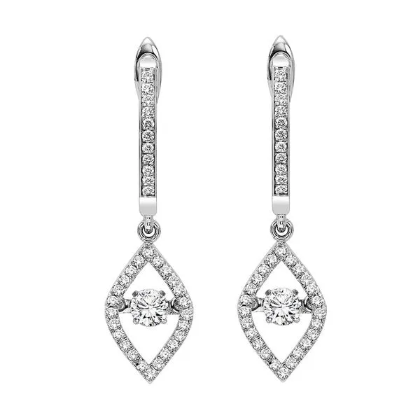 14Kt White Gold Diamond 1/2Ctw Earring Pfaff Jewelers Grandville, MI