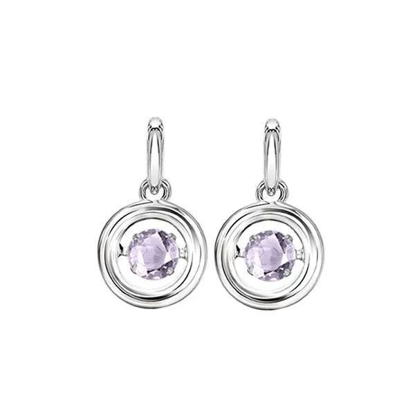 Silver White & Syn Alexandrite 3/8Ctw Earring Pfaff Jewelers Grandville, MI