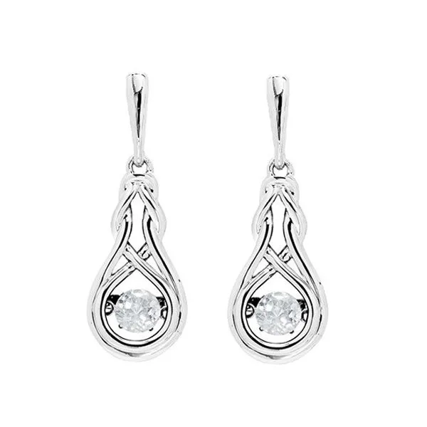 Silver White & White Topaz 1 1/5Ctw Earring Pfaff Jewelers Grandville, MI