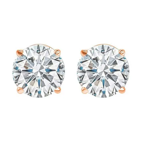 14Kt Rose Gold Diamond 1/7Ctw Earring K & Co Family Jewelers Eagle, ID