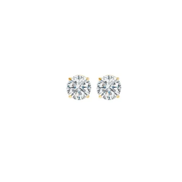 14Kt Yellow Gold Diamond 1/5Ctw Earring Pfaff Jewelers Grandville, MI