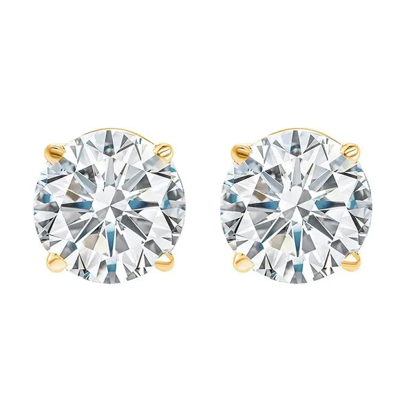 14Kt Yellow Gold Diamond 2Ctw Earring Pfaff Jewelers Grandville, MI