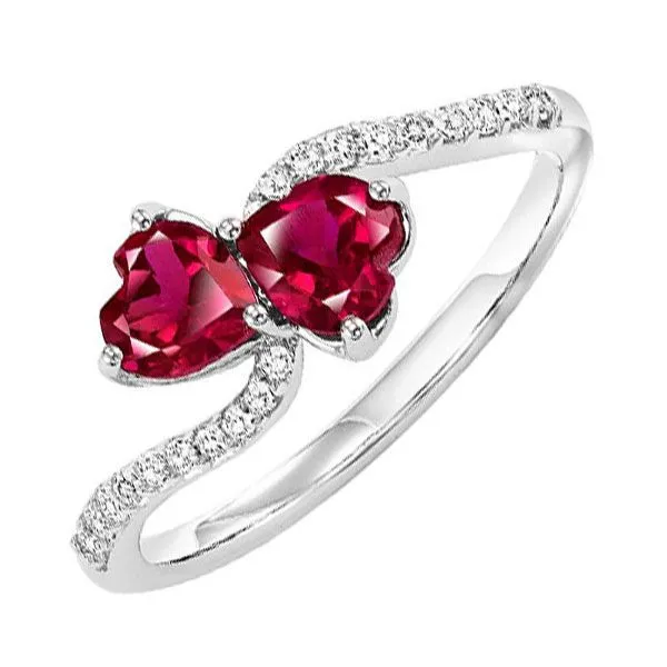 Silver White & Created-Emerald 1 1/8Ctw Ring Castle Couture Fine Jewelry Manalapan, NJ