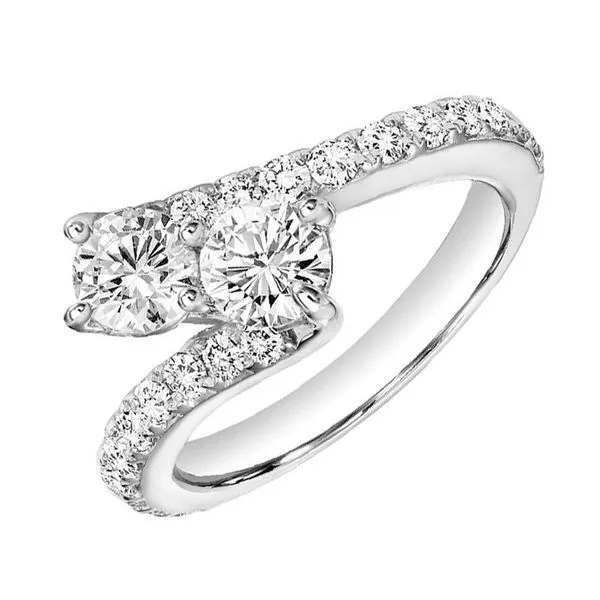 14Kt White Gold Diamond 1/6Ctw Ring Castle Couture Fine Jewelry Manalapan, NJ