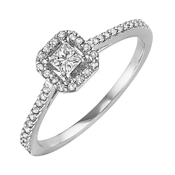14Kt White Gold Diamond 1/7Ctw Ring Pfaff Jewelers Grandville, MI