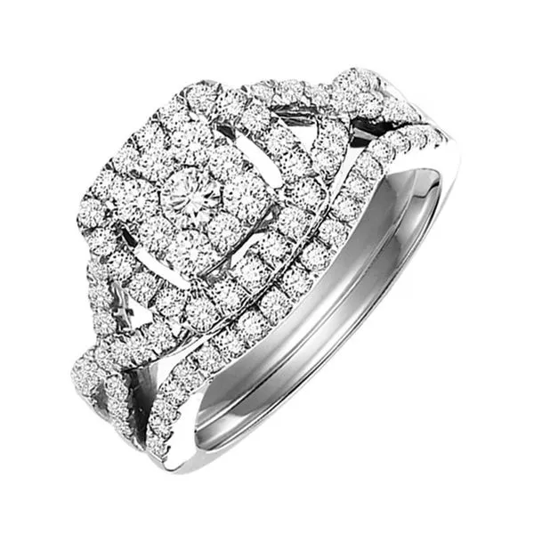 14Kt White Gold Diamond 1Ctw Ring Pfaff Jewelers Grandville, MI