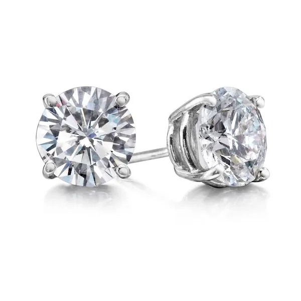 4 Prong Diamond Studs Studio D Jewelers Woodstock, IL
