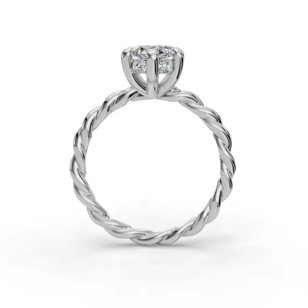 Platinum Marquise Engagement Ring Setting Image 2 SVS Fine Jewelry Oceanside, NY