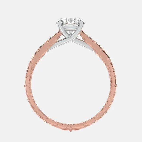 MacKenzie 2.3mm Width Ring Solitaire Image 3 Becky Beck's Jewelry DeKalb, IL