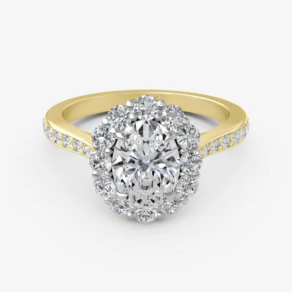 Moriah Halo Image 2 Becky Beck's Jewelry DeKalb, IL