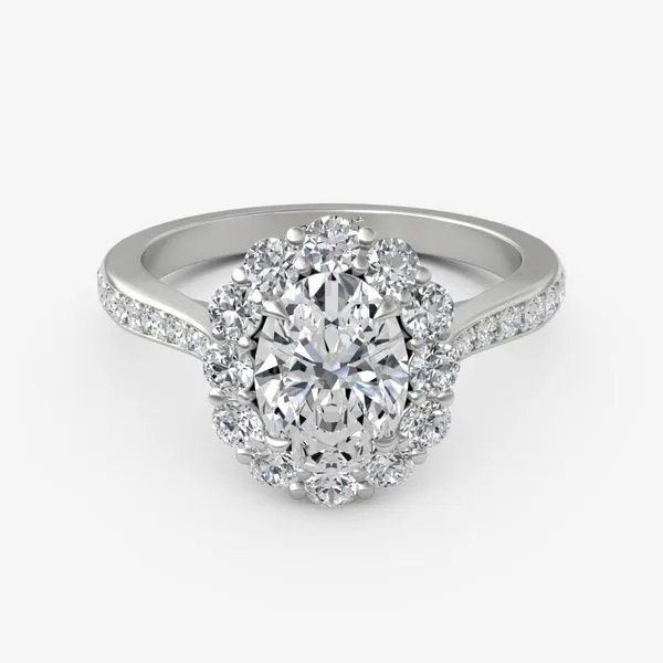 Moriah Halo Image 2 Becky Beck's Jewelry DeKalb, IL