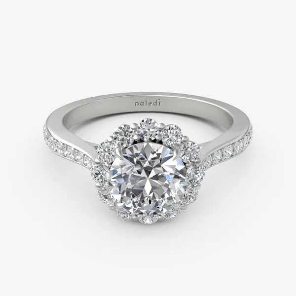 Moriah Halo Image 2 Becky Beck's Jewelry DeKalb, IL