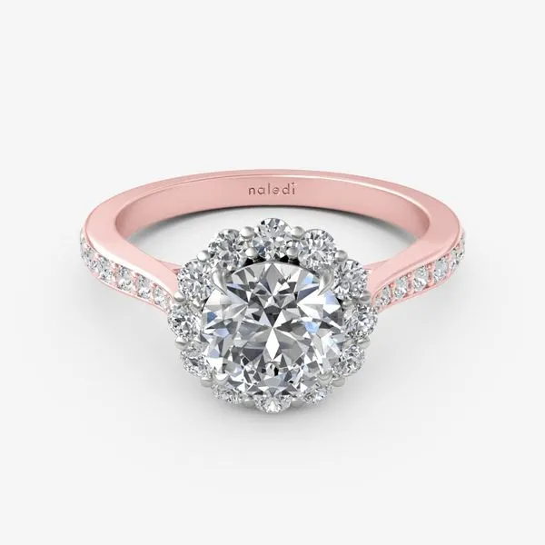 Moriah Halo Image 2 Becky Beck's Jewelry DeKalb, IL