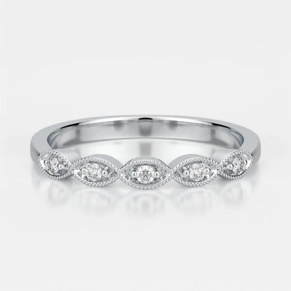 Elena Vintage & Floral Bands Image 2 Crews Jewelry Grandview, MO