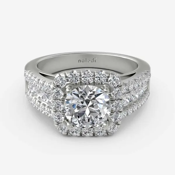 Lyla Halo Image 2 Crews Jewelry Grandview, MO