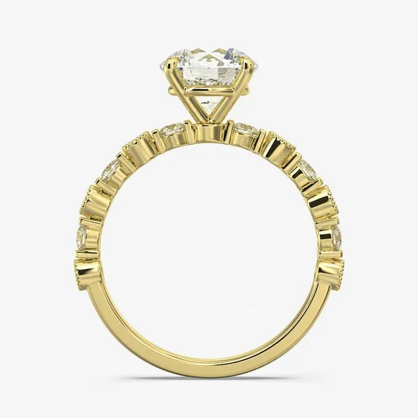 Layla Diamond Shank Image 2 Crews Jewelry Grandview, MO