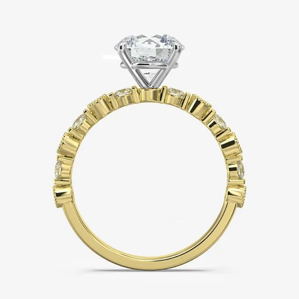 Layla Diamond Shank Image 2 Crews Jewelry Grandview, MO