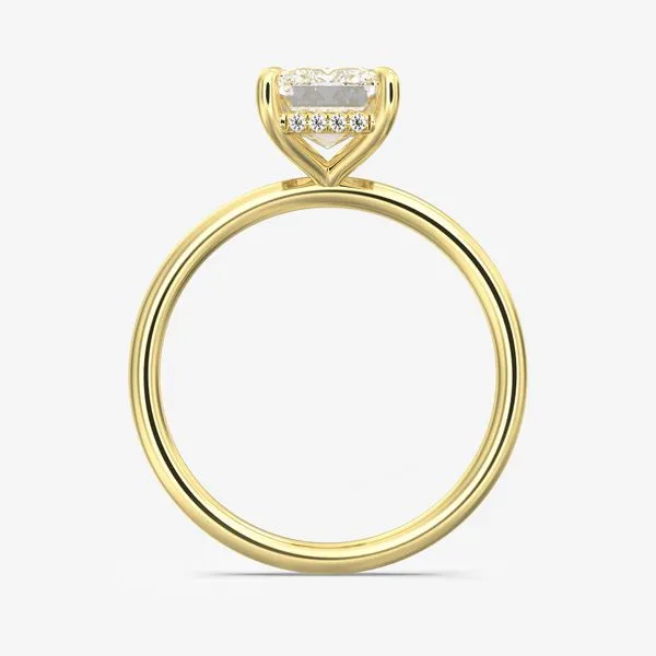 Lissette Hidden Halo Image 2 Crews Jewelry Grandview, MO