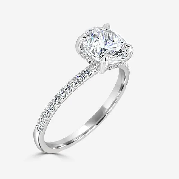 Elysse Hidden Halo Becky Beck's Jewelry DeKalb, IL