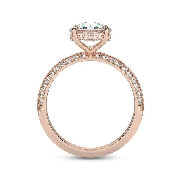 Shelby Hidden Halo Image 2 Becky Beck's Jewelry DeKalb, IL