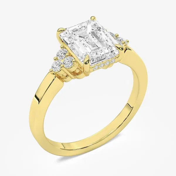 Suzette Hidden Halo Becky Beck's Jewelry DeKalb, IL